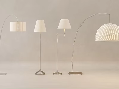 Modern Floor Lamp Simple Metal Floor Lamp 3d model Modern Floor Lamp Simple Metal Floor Lamp 3d model