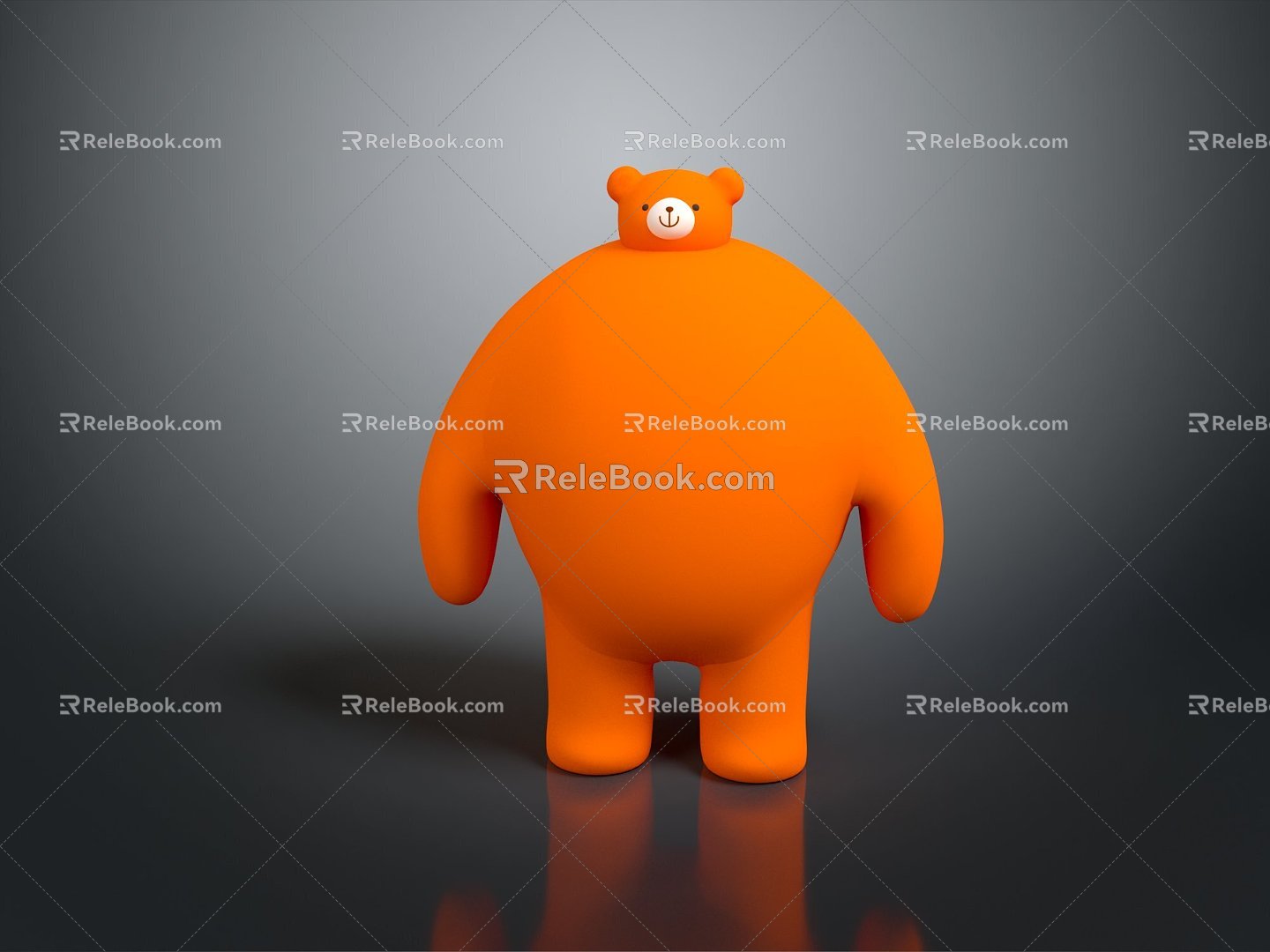 Toy Bear CG Bear Cartoon Bear 3d model