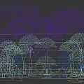Intricate Paper Cut Forest Art With Detailed Trees And Soft Light