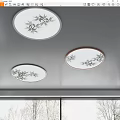 New Chinese Ceiling Lamp Bamboo Ceiling Lamp 3d model