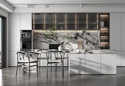 Modern Kitchen 3d model