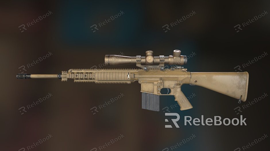 semi-automatic sniper rifle model