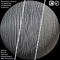 Clear Detailed View Of Saturn Rings With Five Spokes And Diffuse Structure
