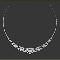 Elegant Decorative Crown With Purple Gemstones Silver Frame And Pearl Details