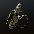 Tactical Military Pack Box With Metal Frame Straps And Utility Gear