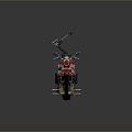 Jet Motorcycle Sci-Fi Motorcycle Concept Motorcycle Flying Car Space Flying Car Space Motorcycle 3d model