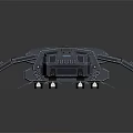 Futuristic Interstellar Spaceship Featuring Advanced Multi Module Structure For Cosmic Exploration