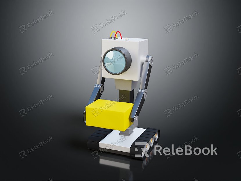 Industrial Robot Single Wheel Robot Double Wheel Robot Robot Robot Assistant Small Robot model