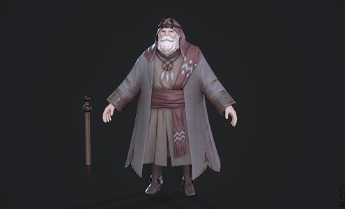 old man old man 3d model