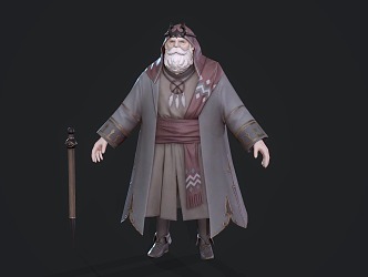 old man old man 3d model