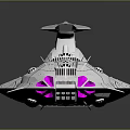 Modern fighter sci-fighter next-generation fighter sci-fighter 3d model