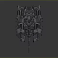 Advanced Modern Military Tank With Camouflage Armor And Long Barrel Structure