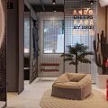 AIMILI Bar Interior Design With Cocktail Whisky Red Bear Sculpture Marble Floor And Chandeliers