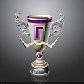 Award Winning Furniture Design With Wing Accents Purple Γ And Green KOTY 2023 Base