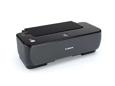 Sleek Black Canon Printer As Essential Office Appliance For Daily Use 3d model