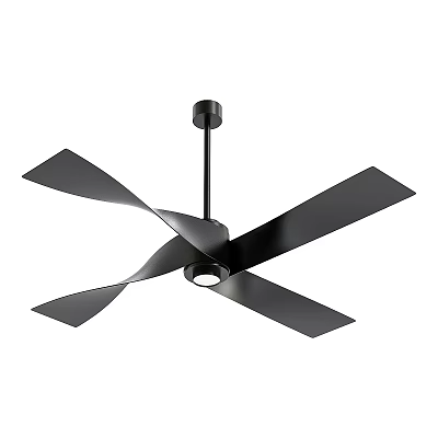 Modern Ceiling Fan Black Fan Ceiling Fan 3d model Modern Ceiling Fan Black Fan Ceiling Fan 3d model