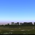 Aerial View Urban Planning Layout With Road Networks Green Spaces And Building Zones