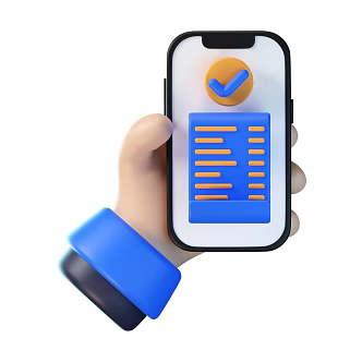 Modern Mobile Phone Smart Phone Cartoon Mobile Phone Cartoon Small Gestures 3d model