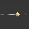 Medieval Battle Weapons Collection Featuring Axes Hammers With Ornate Handles And Unique Head Designs