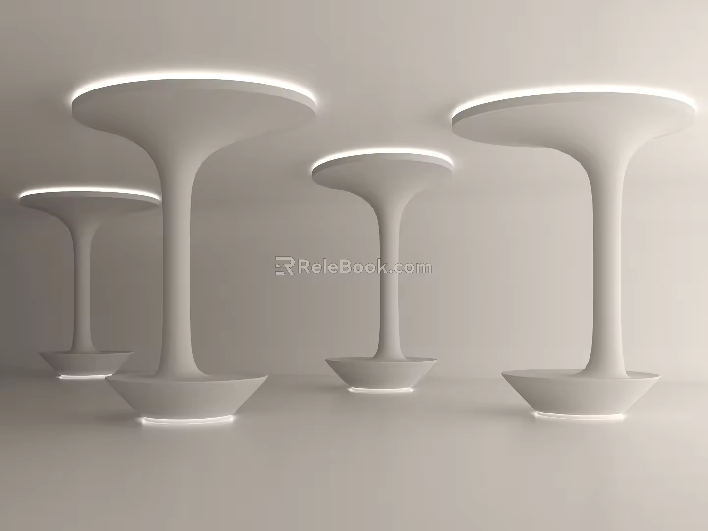 Modern Decorative Column 3d model