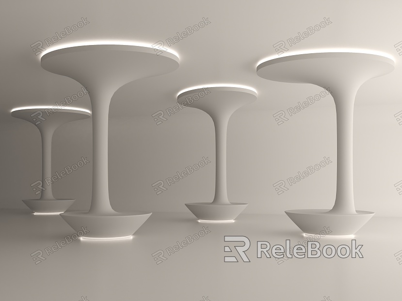 Modern Decorative Column model