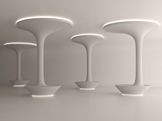 Modern Decorative Column 3d model