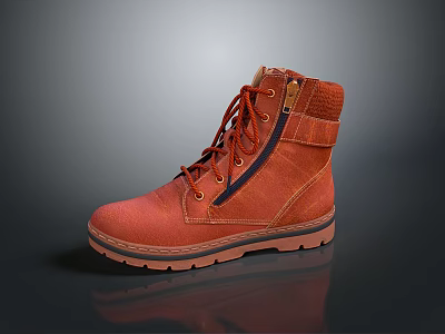 Men's Leather Shoes Men's Leather Shoes Fashion Leather Shoes Low-top Leather Shoes Casual Leather Shoes Low-top Leather Shoes Casual Shoes 3d model