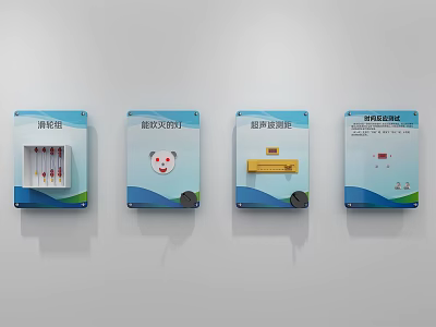 Laboratory Wall Mounted Devices Featuring Solution Pool Modular Marking Machine Sample Pretreatment And Online Detection 3d model