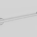 Modern Stainless Steel Bathroom Towel Rack Wall Mounted Sleek Design