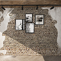 Industrial LOFT wall brick wall plaster wall old wall 3d model