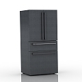 Modern refrigerator 3d model