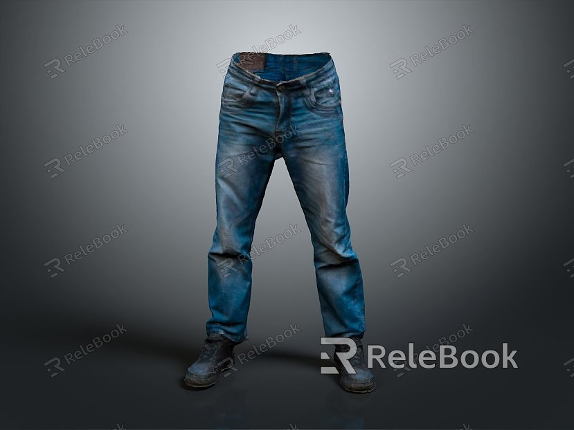 Jeans Casual Pants Denim Casual Pants Men's Pants Women's Pants Men's Pants Women's Pants model