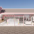 Sakura Theme Convenience Store 3d model