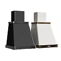 Stylish Kitchen Appliance Range Hoods In Black And White Design