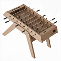 DUCATI MOTOR Paul Smith Wooden Foosball Table With Metal Rods For Indoor Play