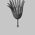First Animals Decorative Vase Like Object With Petal Structure And Small Dots