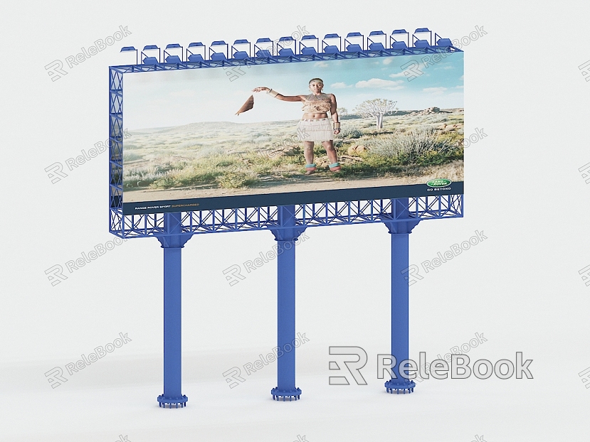 Modern billboards model