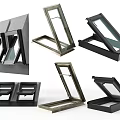 Various Skylight Designs With Tilt And Turn Mechanisms And Metal Frames
