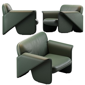 Modern Areti Lounge Chair 3d model