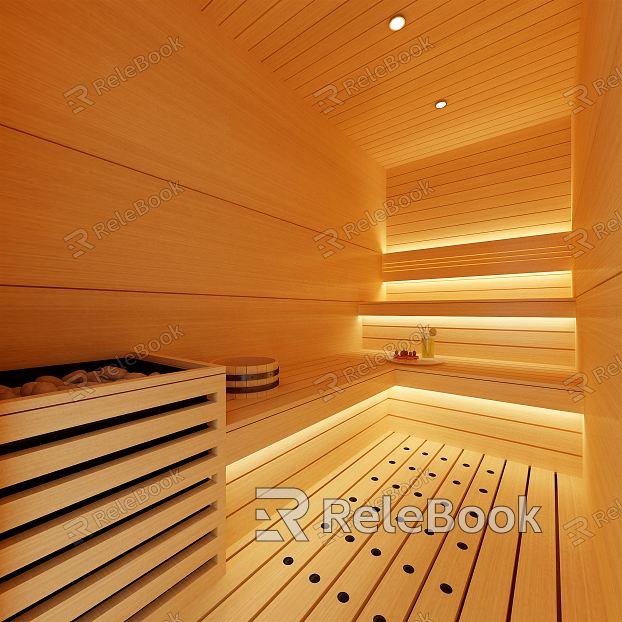 Modern sauna room khan steam room model