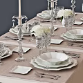 Jane ou tableware 3d model