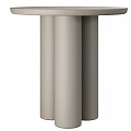 Modern Wooden Dining Table With Natural Wood Grain And Simple Minimalist Design