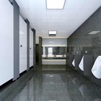 Modern toilet 3d model