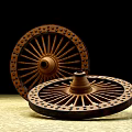 National wind wheel Ller structure 3d model