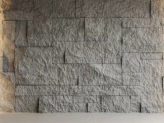 Modern rubble background wall Cultural stone Sparkstone rubble wall Stone wall Stone wall 3d model