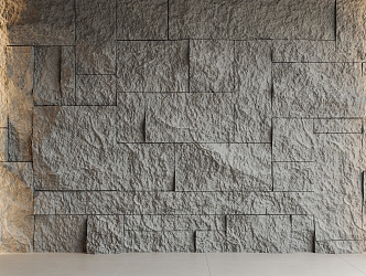 Modern rubble background wall Cultural stone Sparkstone rubble wall Stone wall Stone wall 3d model