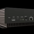 Industrial Device With HDMI USB COM Gigabit Ethernet Ports And Rugged Heat Sink Enclosure