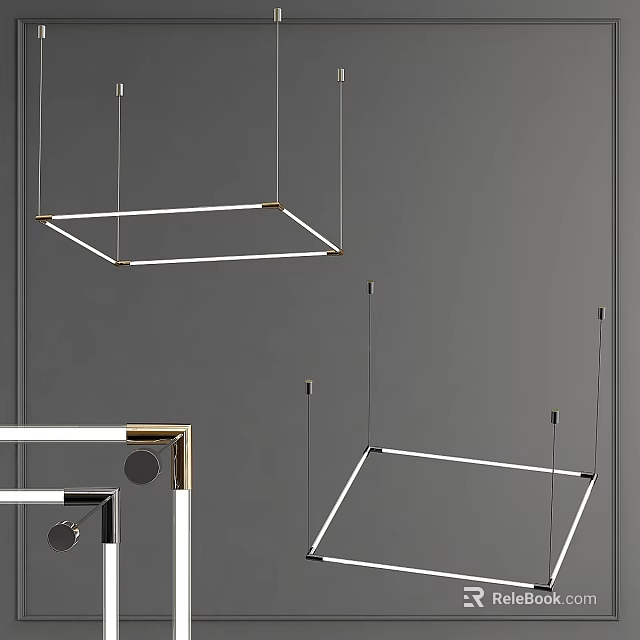 Modern Downlights And Spotlights For Interior Ceiling Lighting With Sleek Design 3d model