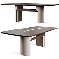 Italian Poliform table 3d model