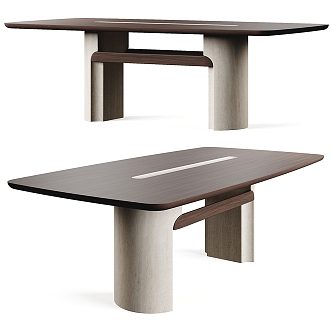 Italian Poliform table 3d model